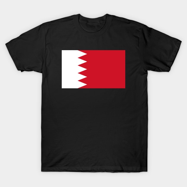 Flag of Bahrain T-Shirt by DiegoCarvalho